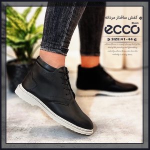 ecco Black 800 1 کفش ساقدار مردانه Black ecco