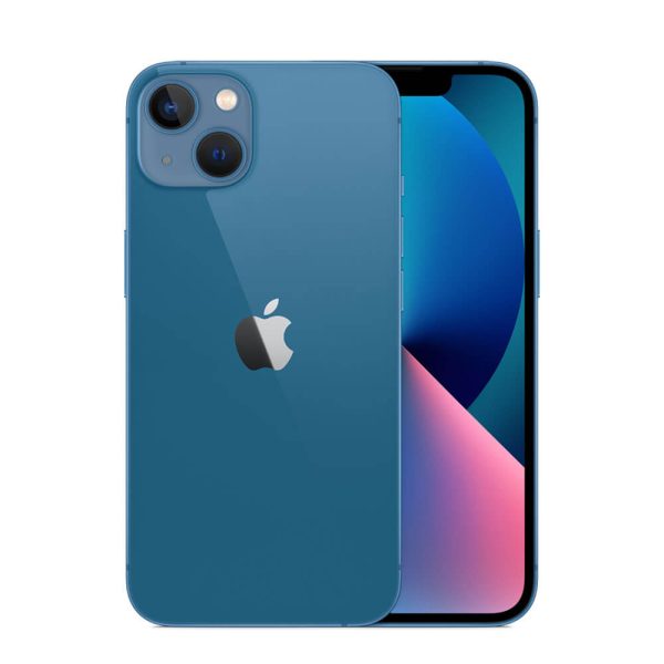 iphone 13 blue select 2021 گوشی موبایل اپل مدل iPhone 13 A2634 دو سیم‌ کارت ظرفیت 128 گیگابایت و رم 4 گیگابایت